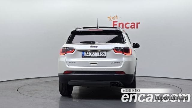 JEEP COMPASS 2020 — 50 268 км, белый-перламутр, Корея — под ключ — фото 4