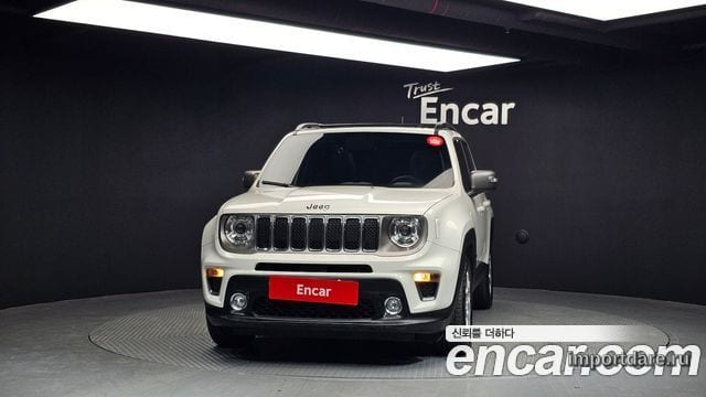 JEEP RENEGADE 2019 — 6 462 км, белый, Корея — под ключ — фото 3