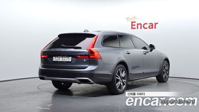 VOLVO V90 CROSS COUNTRY 2019 — 160 429 км, серый, Корея — под ключ — фото 2
