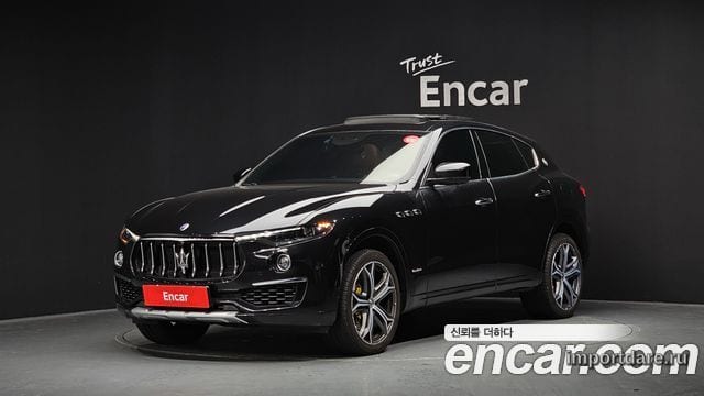 MASERATI LEVANTE 2020 — 78 870 км, чёрный, Корея — под ключ — фото 1