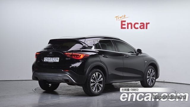 INFINITI QX30 2019 — 88 989 км, чёрный, Корея — под ключ — фото 2