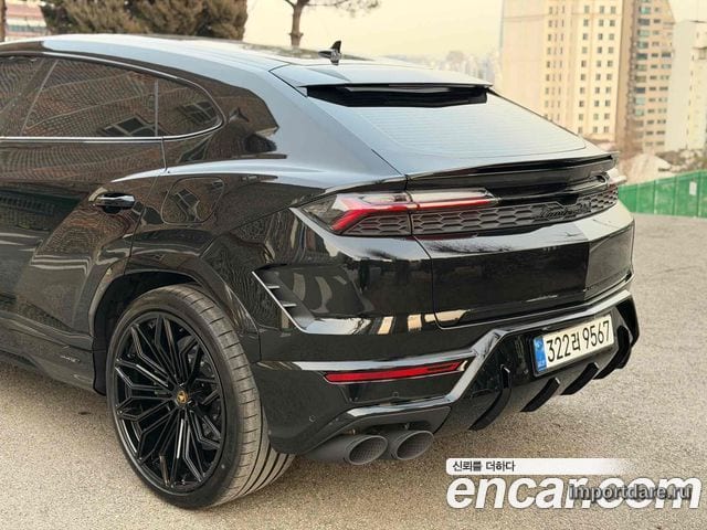 LAMBORGHINI URUS 2026 — 40 км, чёрный, Корея — под ключ — фото 4