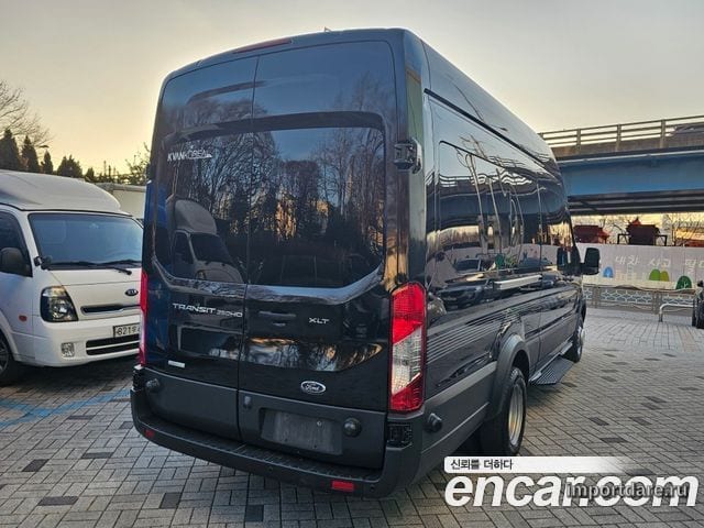 FORD TRANSIT 2017 — 127 419 км, чёрный, Корея — под ключ — фото 2