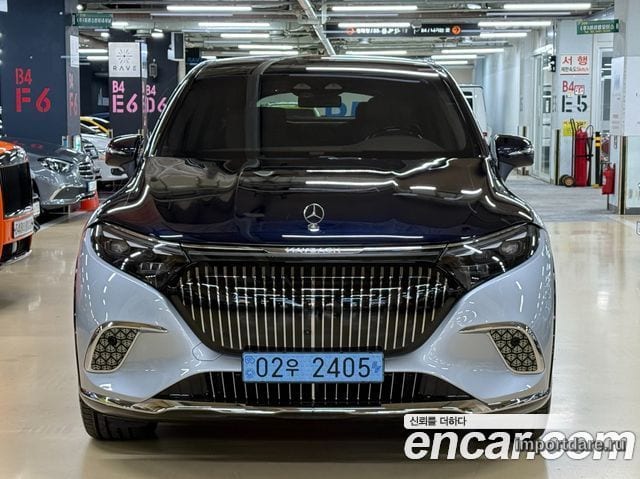 MERCEDES-BENZ EQS SUV X296 2024 — 10 400 км, серебристый, Корея — под ключ — фото 3