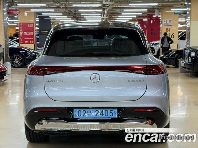 MERCEDES-BENZ EQS SUV X296 2024 — 10 400 км, серебристый, Корея — под ключ — фото 4
