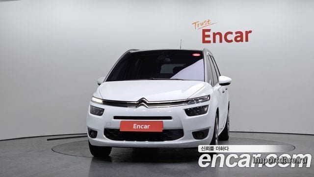 CITROEN GRAND C4 PICASSO 2016 — 110 442 км, белый, Корея — под ключ — фото 3
