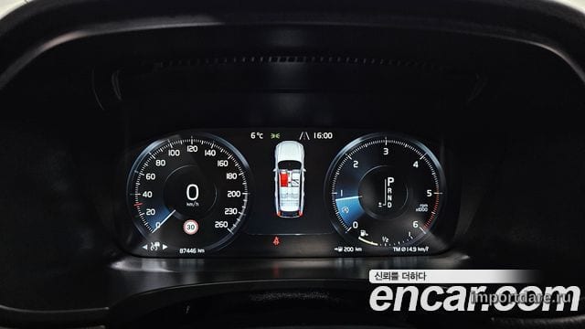 VOLVO V90 CROSS COUNTRY 2017 — 87 446 км, серебристый, Корея — под ключ — фото 8