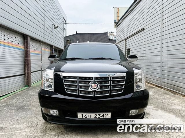 CADILLAC ESCALADE 2011 — 149 480 км, чёрный, Корея — под ключ — фото 3