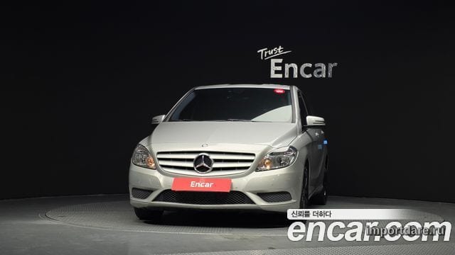MERCEDES-BENZ B-CLASS W246 2013 — 168 684 км, серебристый, Корея — под ключ — фото 3