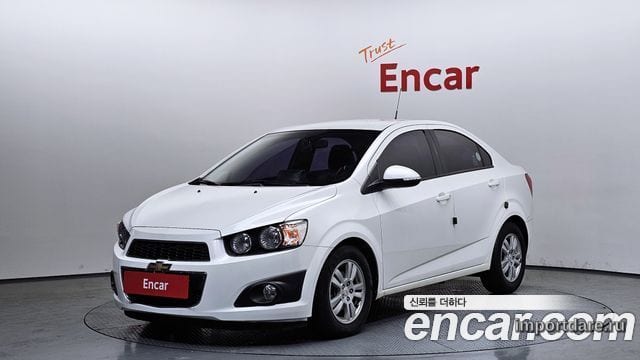 CHEVROLET AVEO SEDAN 2015 — 101 600 км, белый, Корея — под ключ — фото 1