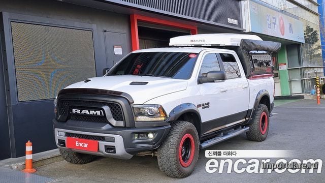 DODGE RAM PICKUP 2018 — 198 065 км, белый, Корея — под ключ — фото 12