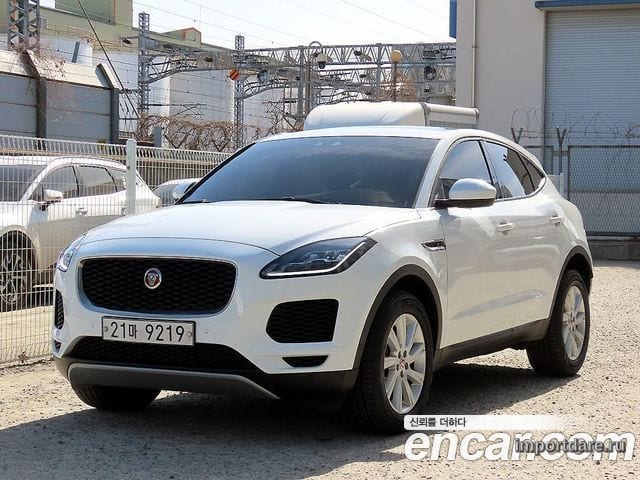 JAGUAR E-PACE 2018 — 97 993 км, белый, Корея — под ключ — фото 2