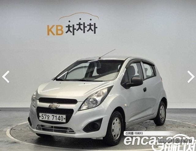 CHEVROLET SPARK 2013 — 87 529 км, Корея — под ключ — фото 1
