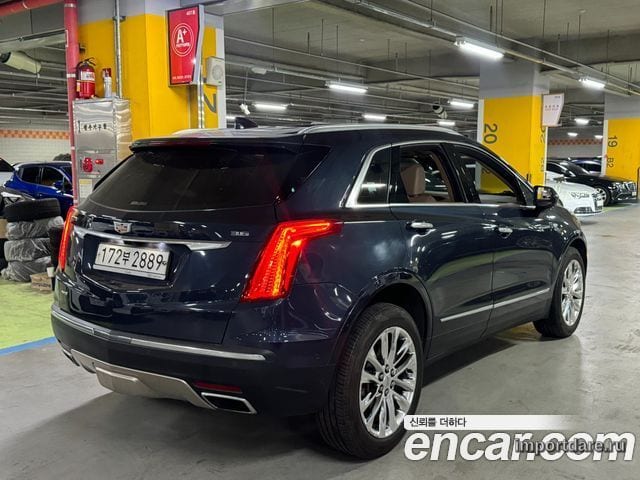 CADILLAC XT5 2019 — 110 037 км, синий, Корея — под ключ — фото 4