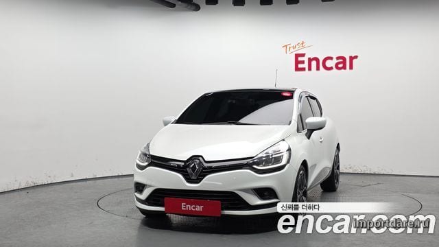 RENAULT KOREA CLIO 2019 — 107 152 км, белый, Корея — под ключ — фото 3