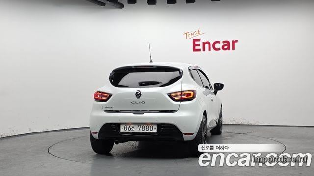 RENAULT KOREA CLIO 2019 — 107 152 км, белый, Корея — под ключ — фото 4