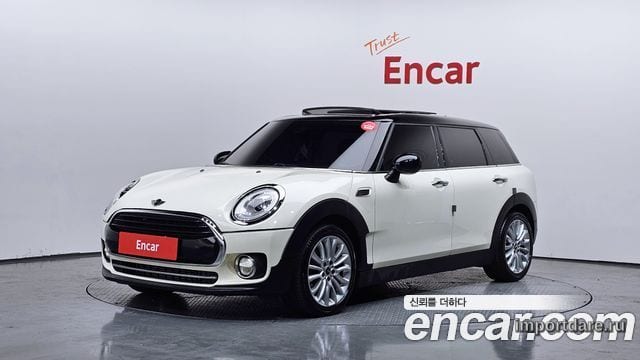 MINI COOPER D CLUBMAN 2016 — 109 407 км, белый-перламутр, Корея — под ключ — фото 1