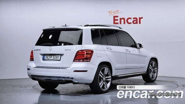 MERCEDES-BENZ GLK-CLASS X204 2013 — 186 650 км, белый, Корея — под ключ — фото 2