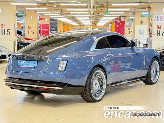 ROLLS-ROYCE SPECTRE 2024 — 12 300 км, голубой, Корея — под ключ — фото 2