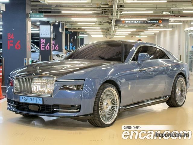 ROLLS-ROYCE SPECTRE 2024 — 12 300 км, голубой, Корея — под ключ — фото 11