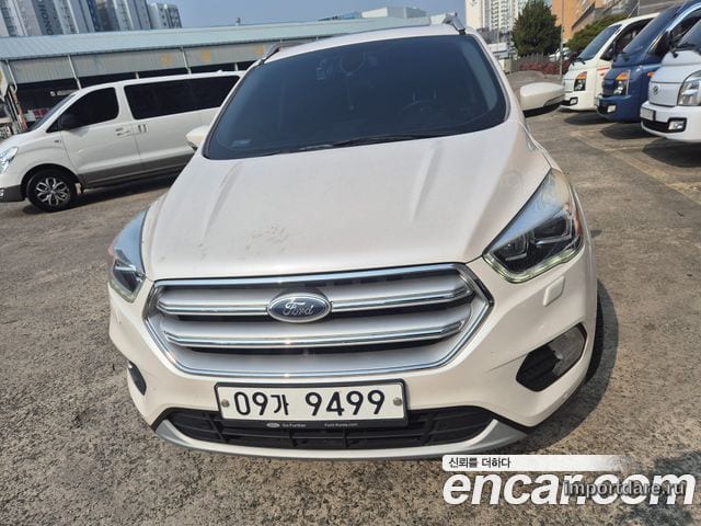 FORD KUGA 2017 — 140 567 км, белый, Корея — под ключ — фото 2