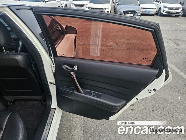 RENAULT KOREA SM5 NEW IMPRESSION 2009 — 138 356 км, белый-перламутр, Корея — под ключ — фото 7