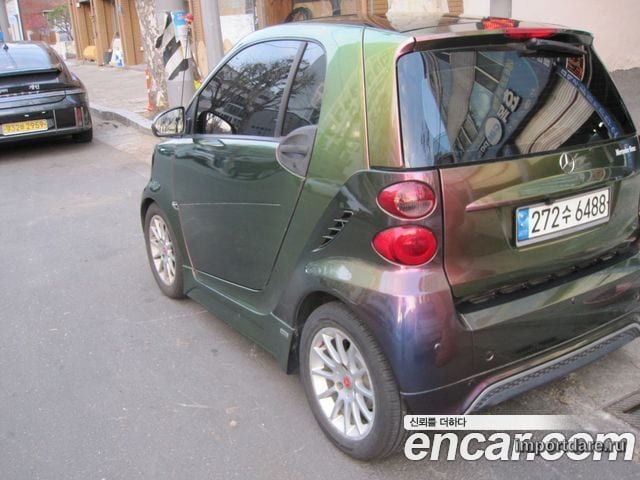 SMART FORTWO COUPE 2013 — 51 000 км, коричневый, Корея — под ключ — фото 4