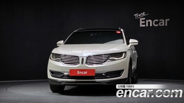 LINCOLN MKX 2016 — 108 735 км, белый, Корея — под ключ — фото 3