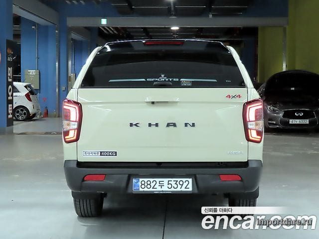 KGM Musso Sports Khan интерьер