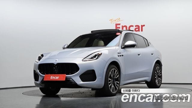 MASERATI GRECALE 2023 — 23 549 км, светло-серебристый, Корея — под ключ — фото 1