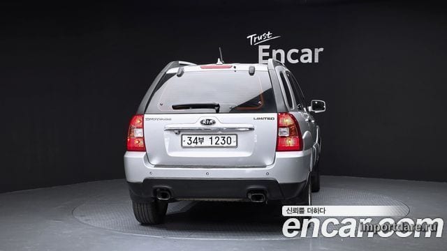KIA NEW SPORTAGE 2009 — 96 472 км, серебристо-серый, Корея — под ключ — фото 4