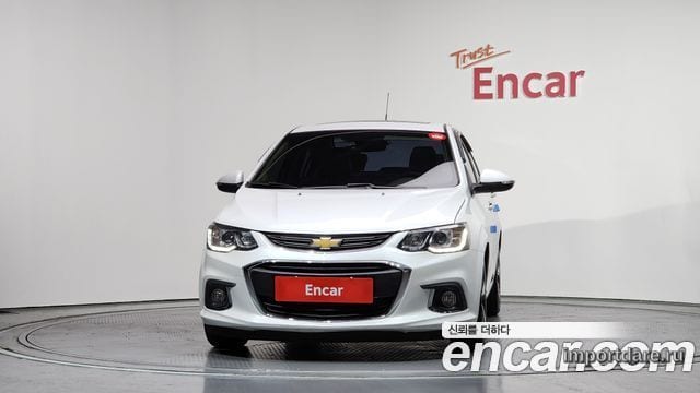 CHEVROLET AVEO SEDAN 2018 — 48 124 км, белый, Корея — под ключ — фото 3
