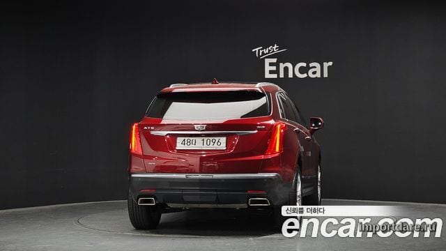 CADILLAC XT5 2018 — 77 667 км, красный, Корея — под ключ — фото 4