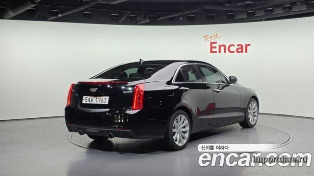 CADILLAC ATS 2018 — 121 028 км, чёрный, Корея — под ключ — фото 2