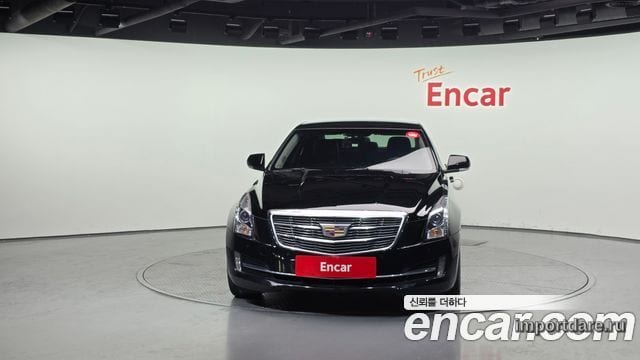 CADILLAC ATS 2018 — 121 028 км, чёрный, Корея — под ключ — фото 3