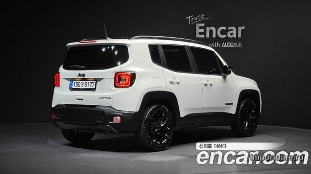 JEEP RENEGADE 2023 — 11 606 км, белый, Корея — под ключ — фото 2