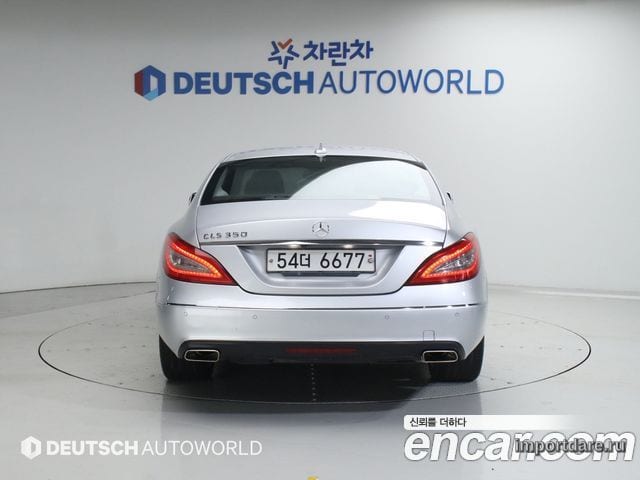 MERCEDES-BENZ CLS-CLASS W219 2012 — 158 672 км, серебристый, Корея — под ключ — фото 4