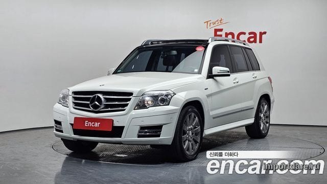 MERCEDES-BENZ GLK-CLASS X204 2011 — 174 141 км, белый, Корея — под ключ — фото 1
