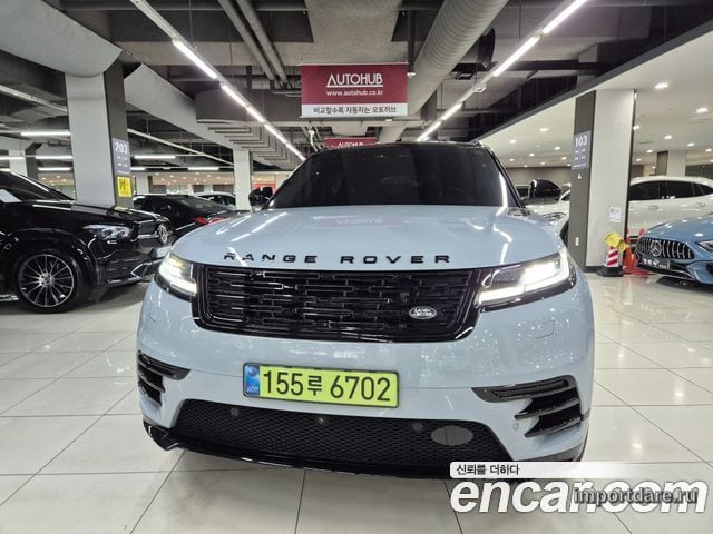 LAND ROVER RANGE ROVER VELAR 2025 — 6 631 км, светло-серебристый, Корея — под ключ — фото 1