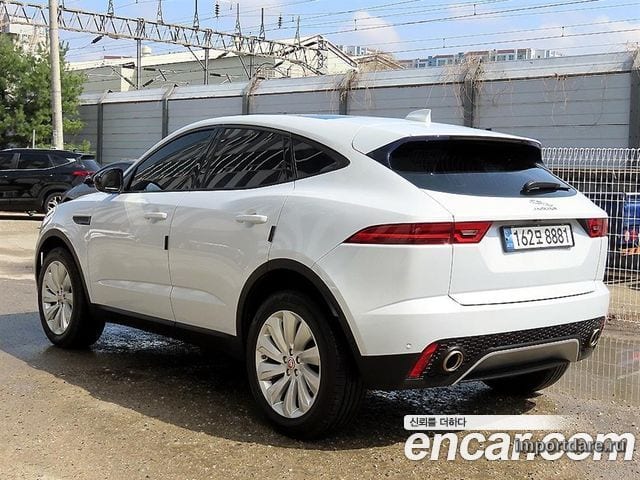 JAGUAR E-PACE 2018 — 93 205 км, белый, Корея — под ключ — фото 3