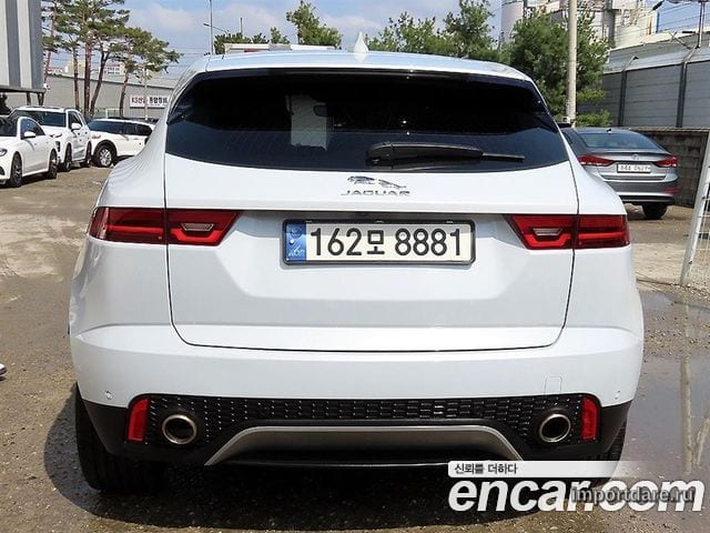 JAGUAR E-PACE 2018 — 93 205 км, белый, Корея — под ключ — фото 4