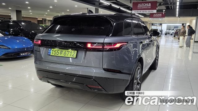LAND ROVER RANGE ROVER VELAR 2024 — 4 847 км, серый, Корея — под ключ — фото 5