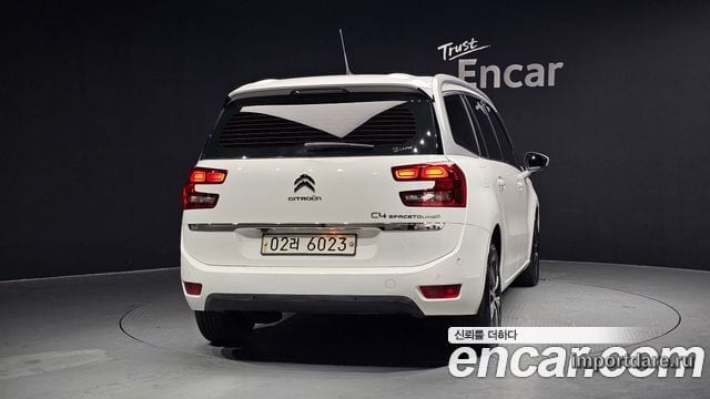CITROEN GRAND C4 SPACETOURER 2019 — 94 471 км, белый, Корея — под ключ — фото 4