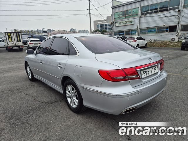 HYUNDAI LUXURY GRANDEUR 2011 — 170 632 км, серебристо-серый, Корея — под ключ — фото 2