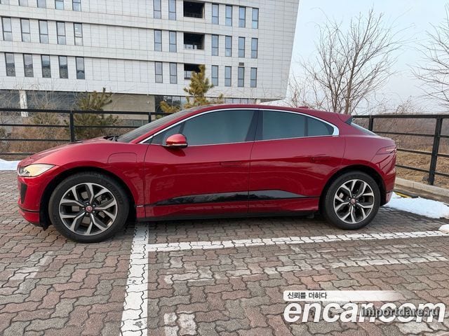 JAGUAR I-PACE 2019 — 69 500 км, красный, Корея — под ключ — фото 4