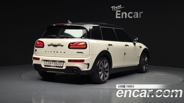 MINI COOPER S CLUBMAN 2023 — 20 047 км, белый-перламутр, Корея — под ключ — фото 2