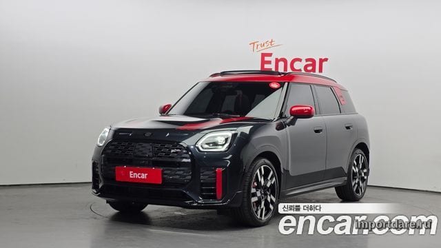 MINI COOPER S COUNTRYMAN 2025 — 6 076 км, тёмно-зелёный, Корея — под ключ — фото 1