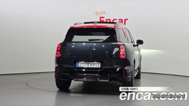 MINI COOPER S COUNTRYMAN 2025 — 6 076 км, тёмно-зелёный, Корея — под ключ — фото 4