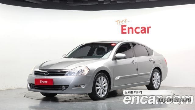 RENAULT KOREA SM5 NEW IMPRESSION 2009 — 100 750 км, серебристый, Корея — под ключ — фото 1