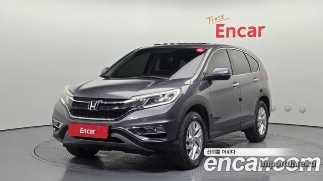 HONDA NEW CR-V 2015 — 139 008 км, серый, Корея — под ключ — фото 1